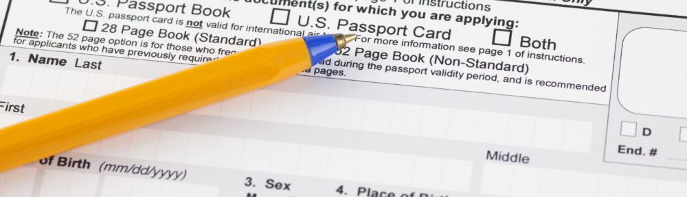 passport renewal form