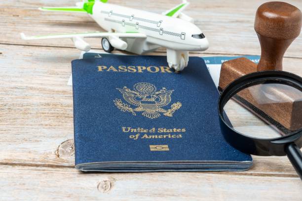 Expedited passport services concept
